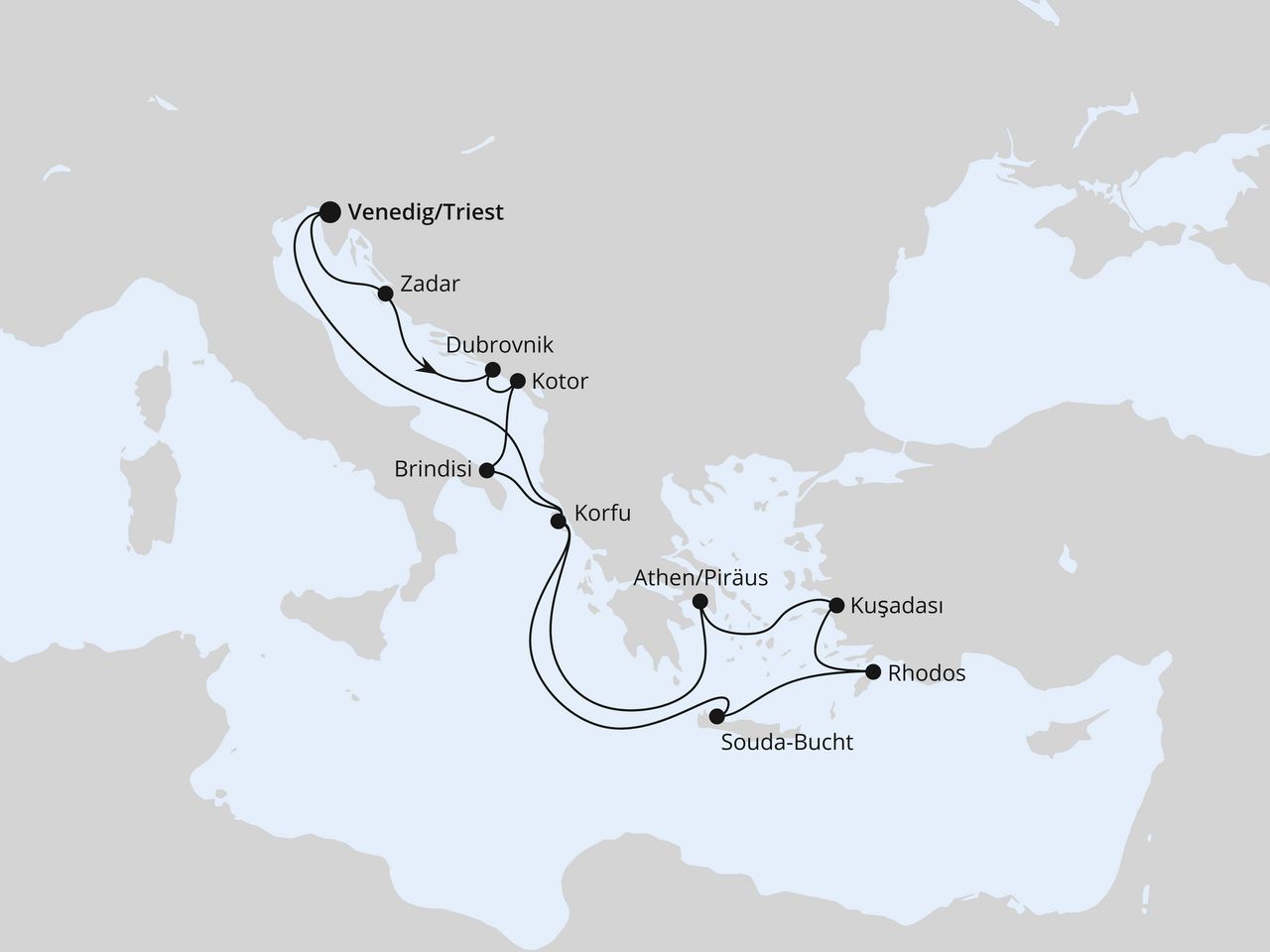 Cruise Map