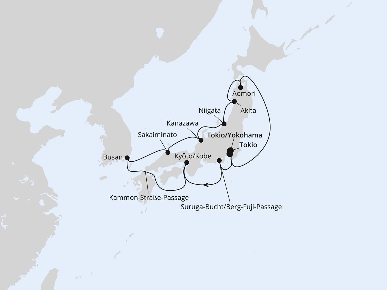 Cruise Map