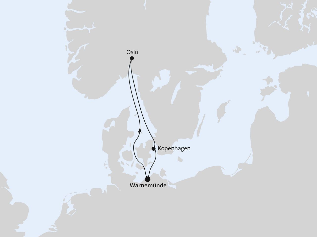 Kurzreise nach Oslo & Kopenhagen