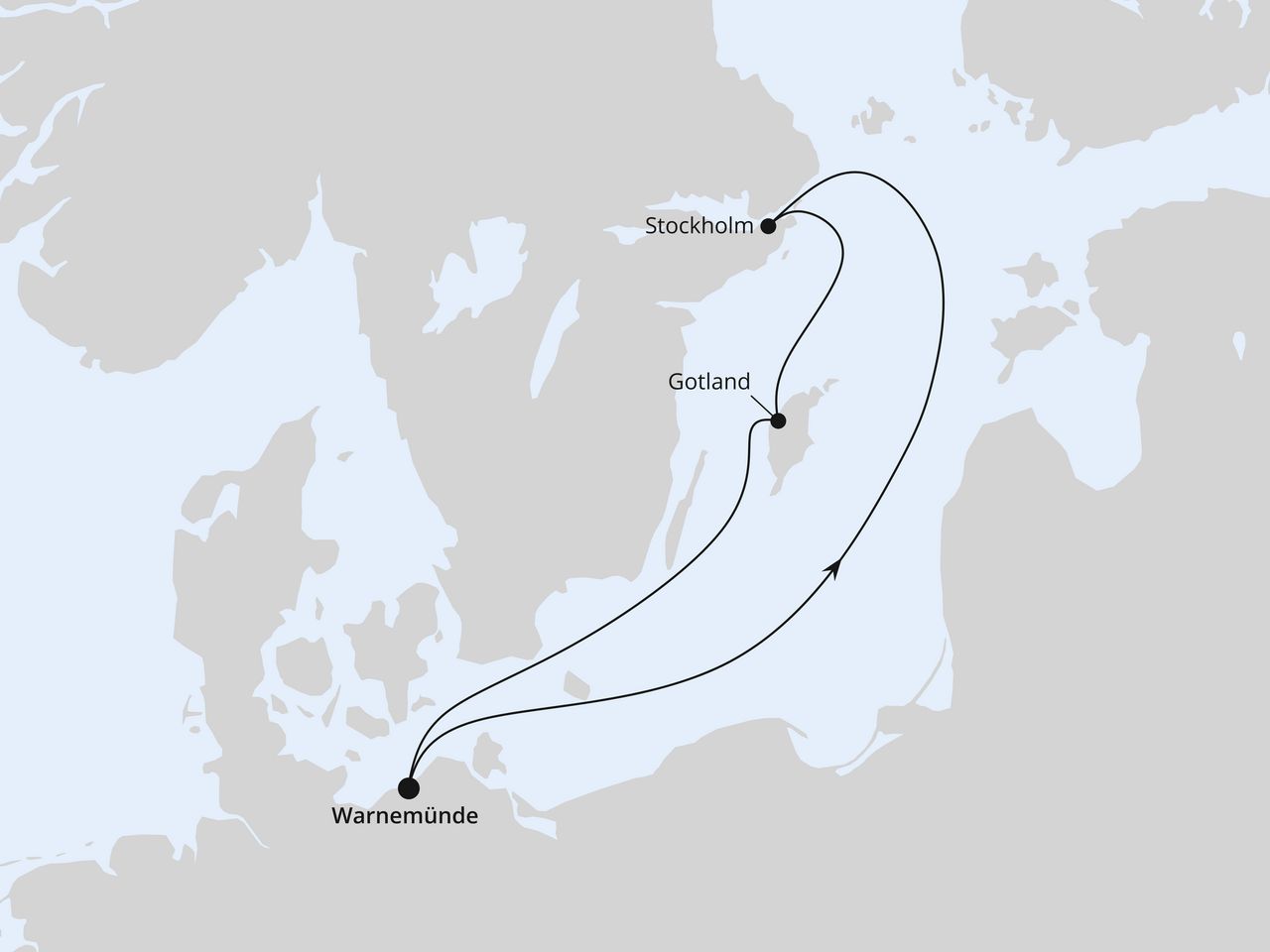 Kurzreise nach Stockholm & Gotland ab Warnemünde