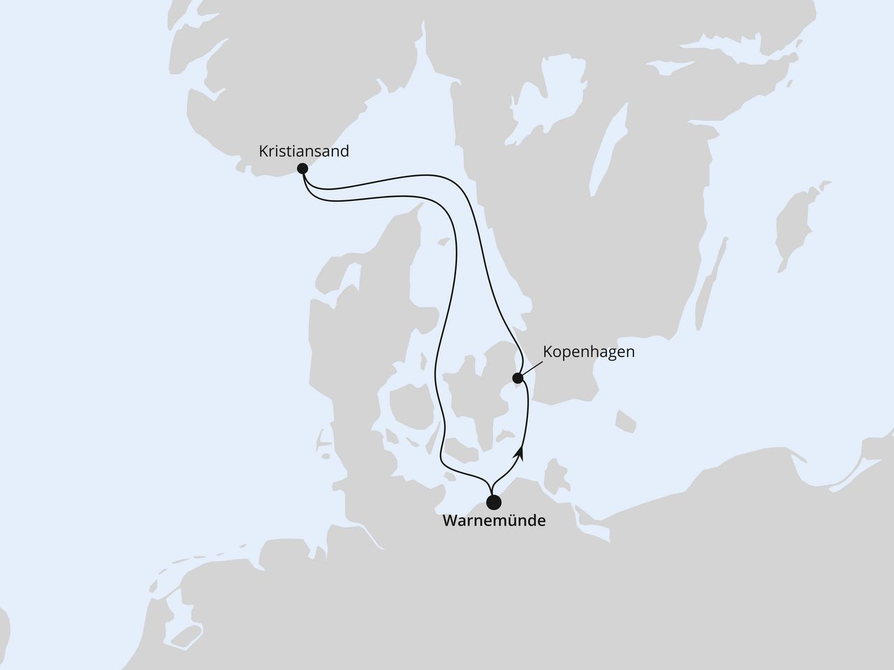 Kurzreise nach Norwegen & Dänemark ab Warnemünde