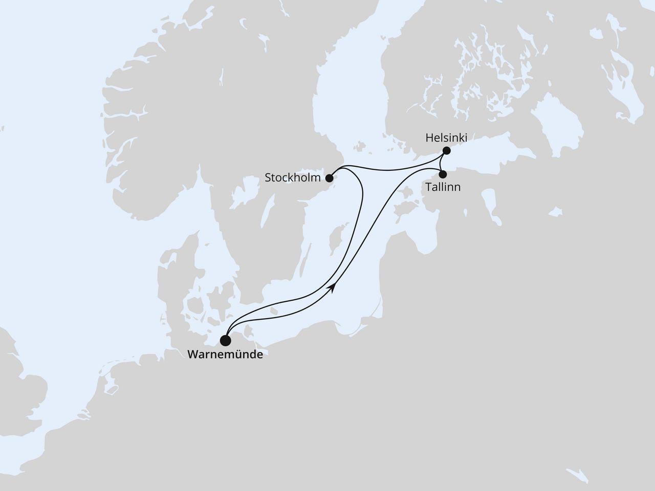 Cruise Map