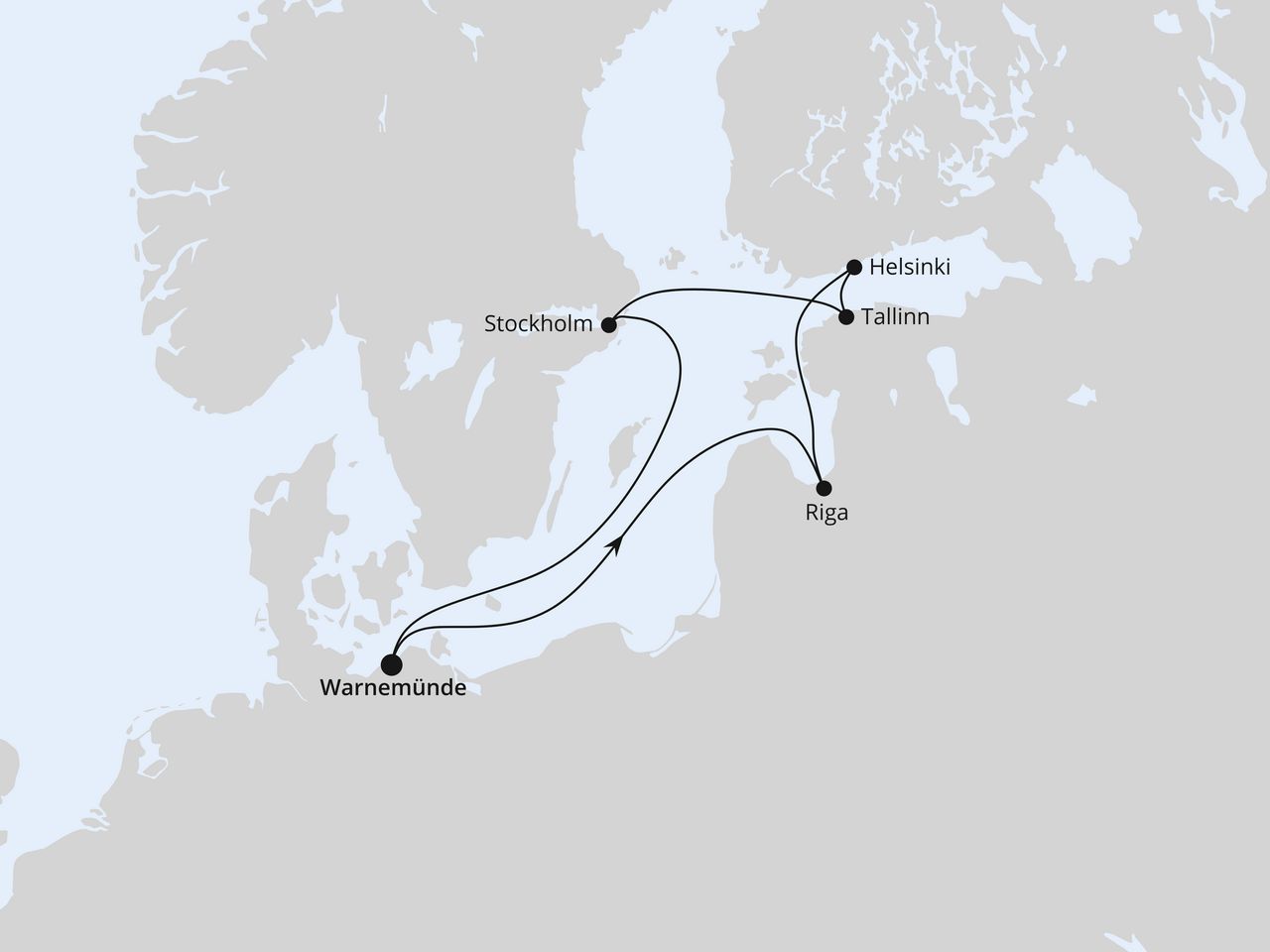 Cruise Map