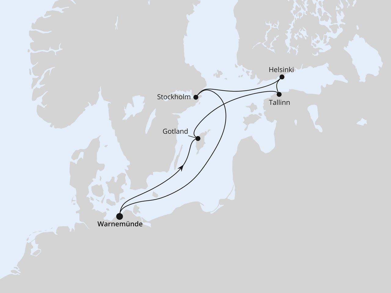 Cruise Map