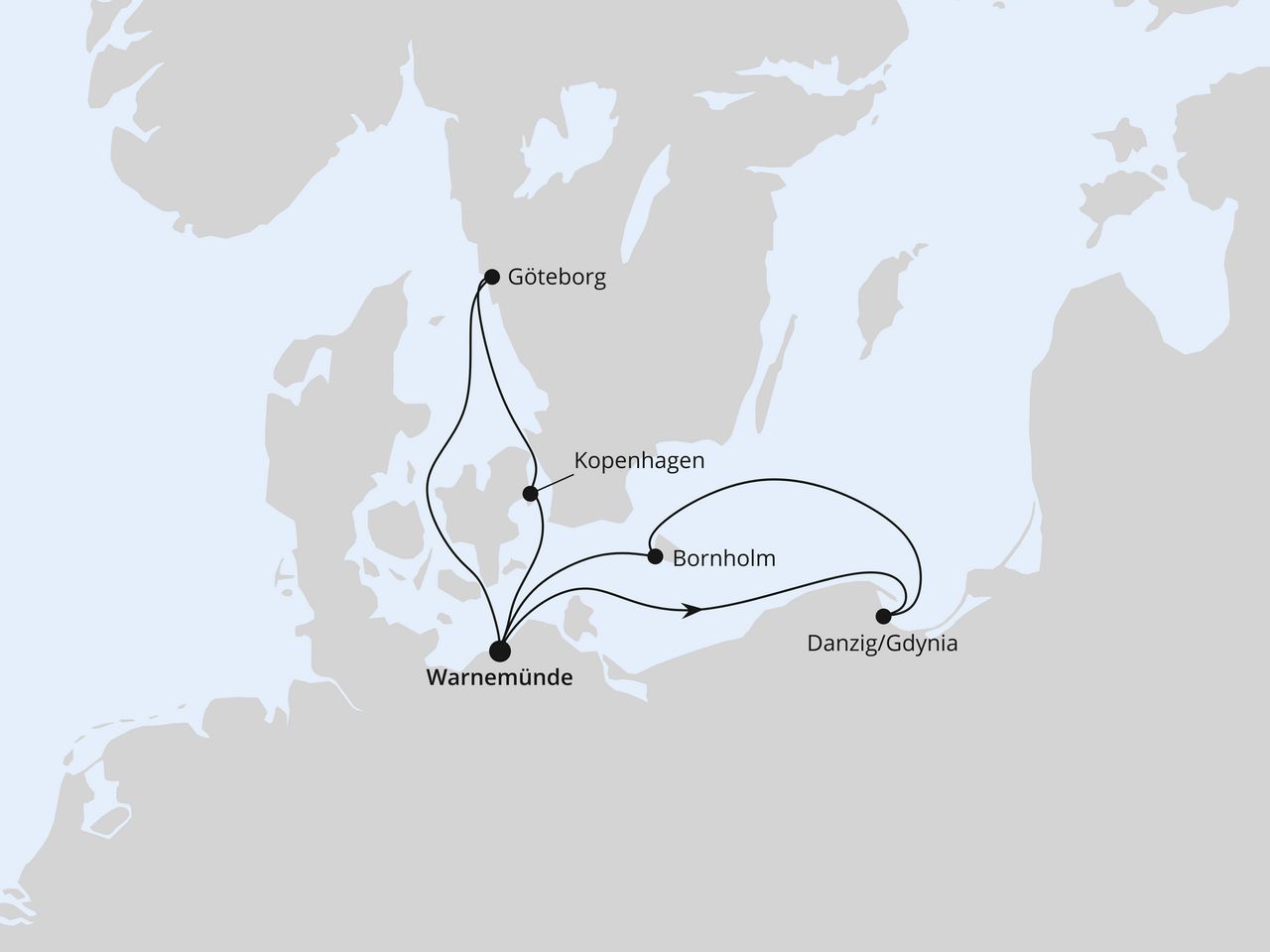 Cruise Map