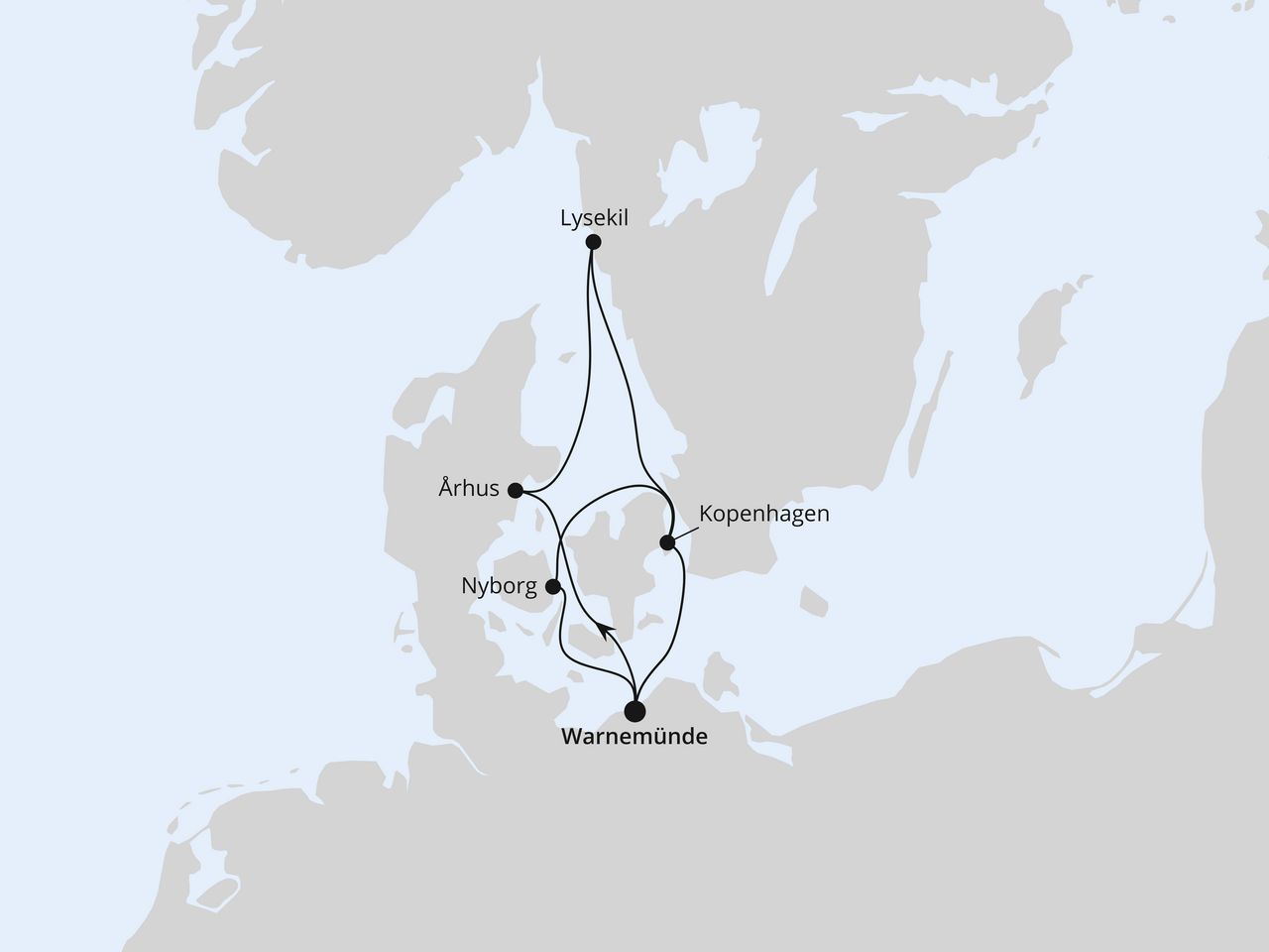 Schweden & Dänemark ab Warnemünde 1