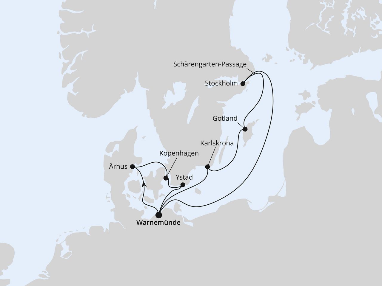 Schweden & Dänemark ab Warnemünde 2