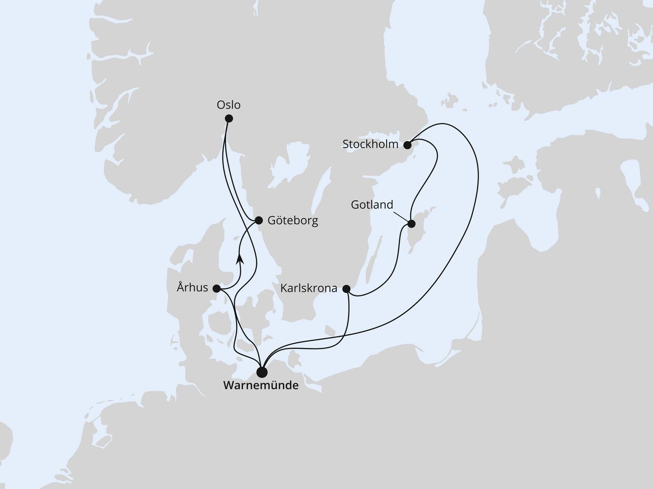 Cruise Map