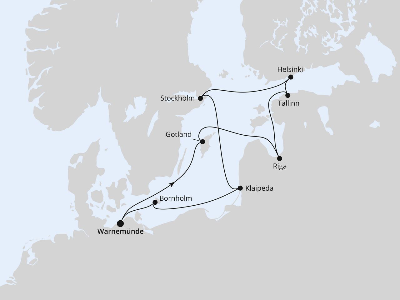 Cruise Map