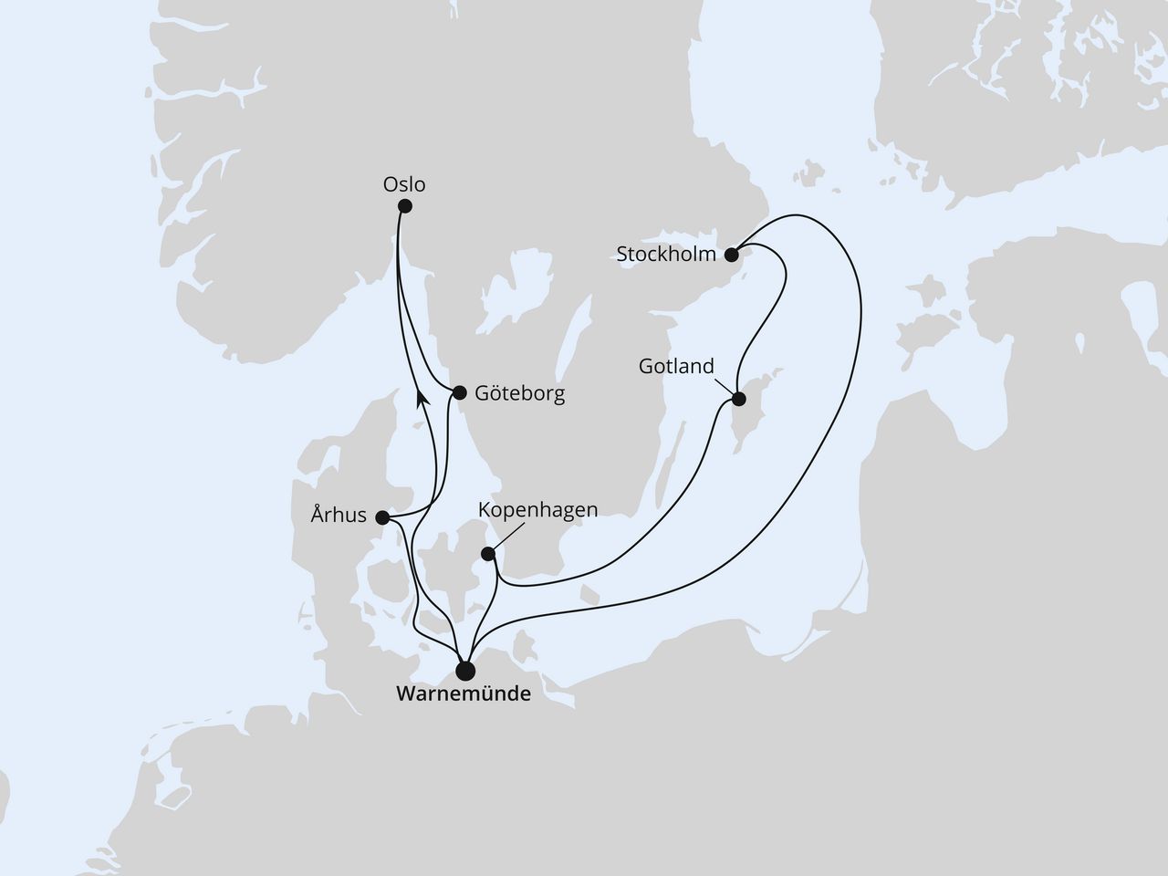 Cruise Map