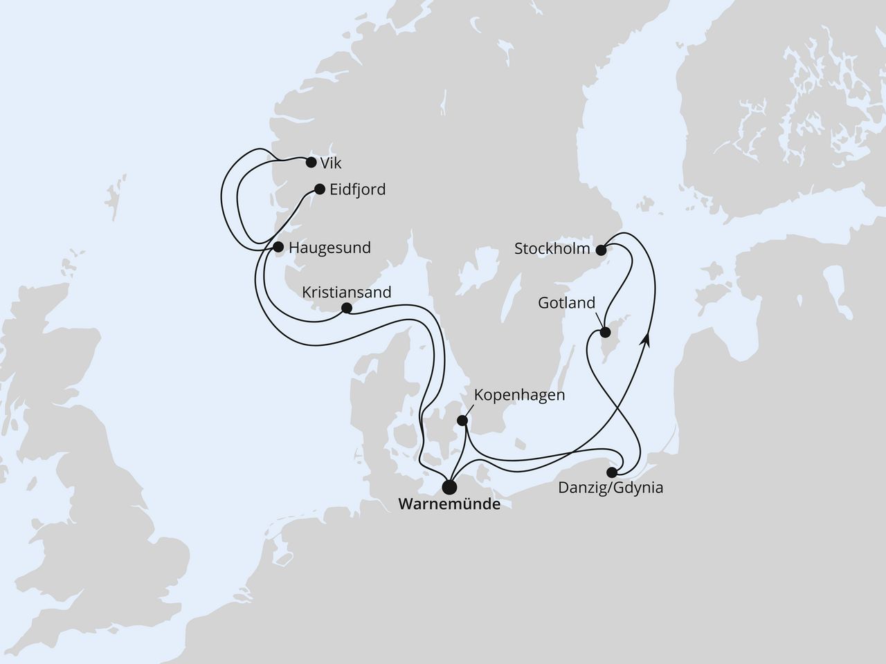 Highlights der Nord- & Ostseeküste 1