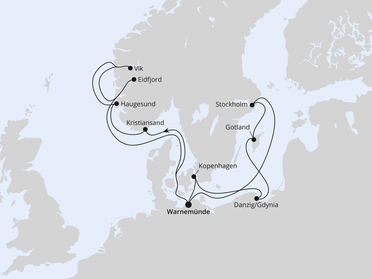 Highlights der Nord- & Ostseeküste 1