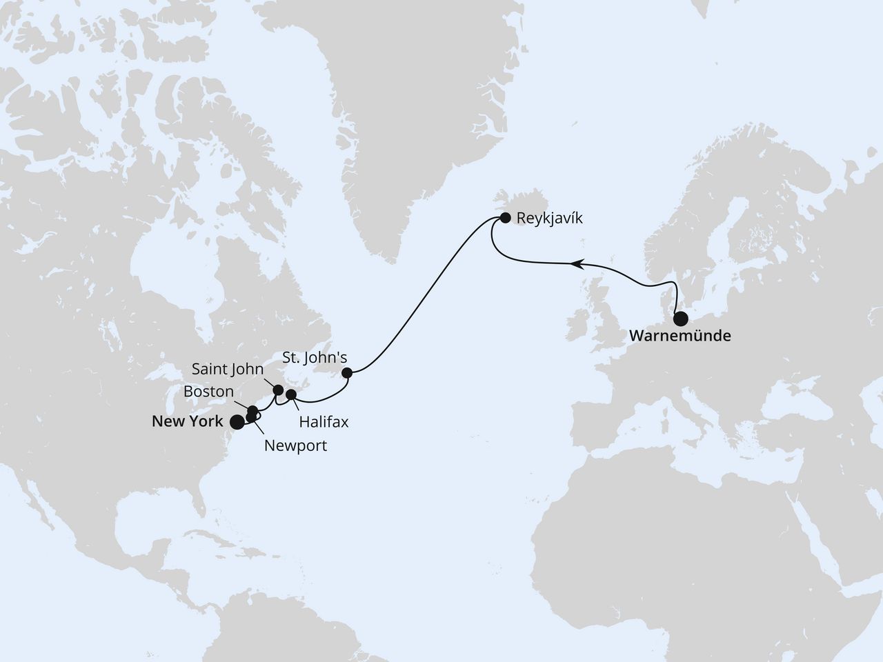 Cruise Map