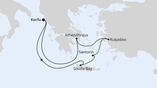 Griechenland ab Korfu