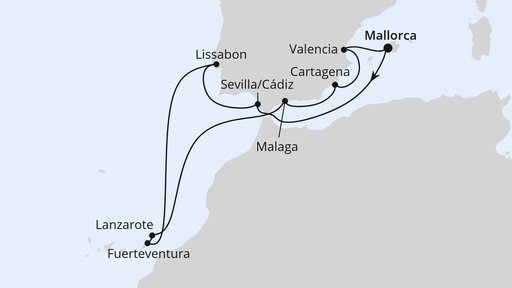 Spanien, Portugal & Kanaren