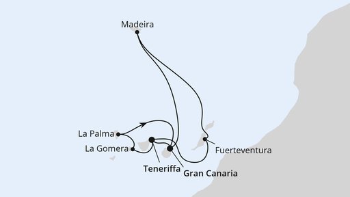 Feiertagsreise Kanaren und Madeira