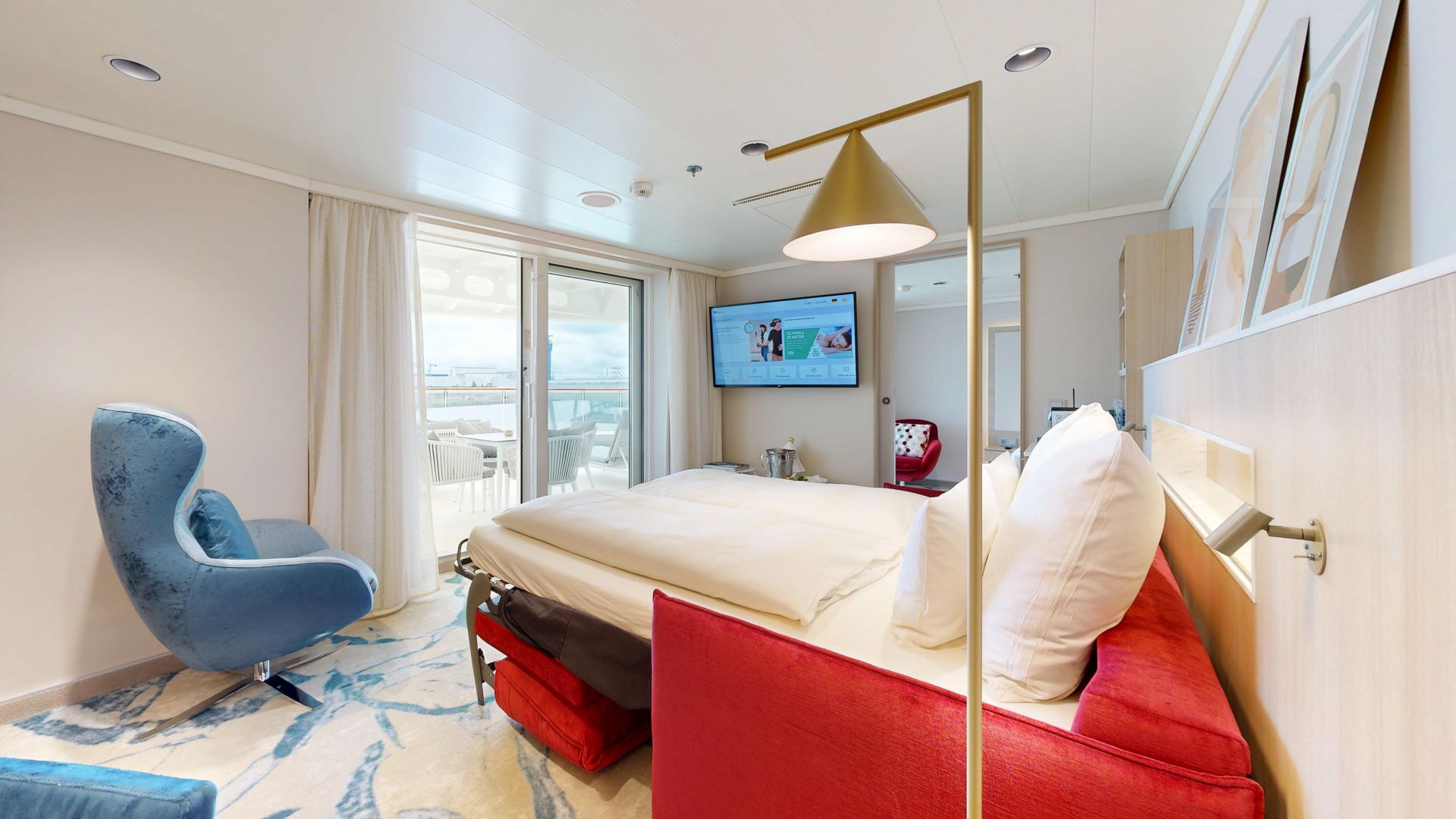 Deluxe-Suite SA 6266 auf AIDAdiva