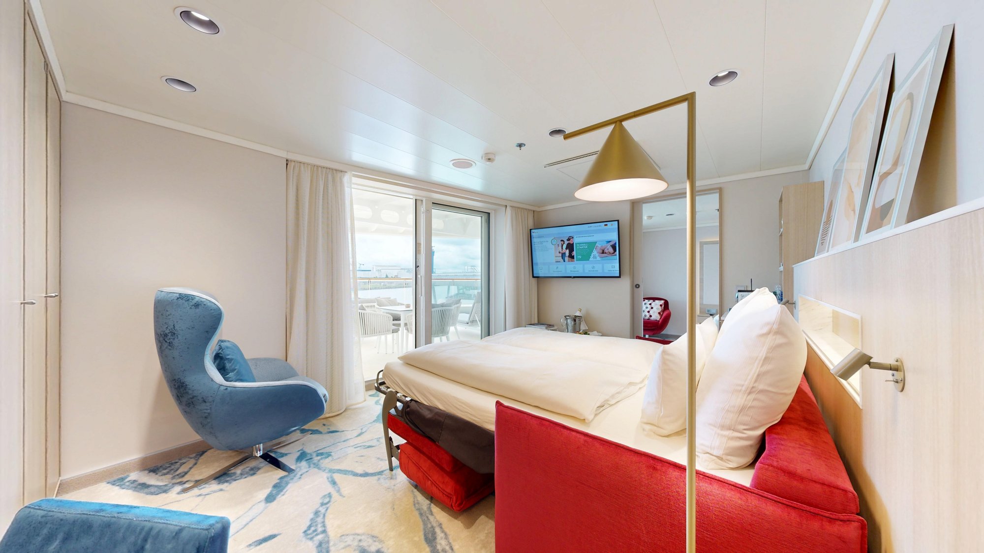 Deluxe-Suite SA 6266 auf AIDAdiva