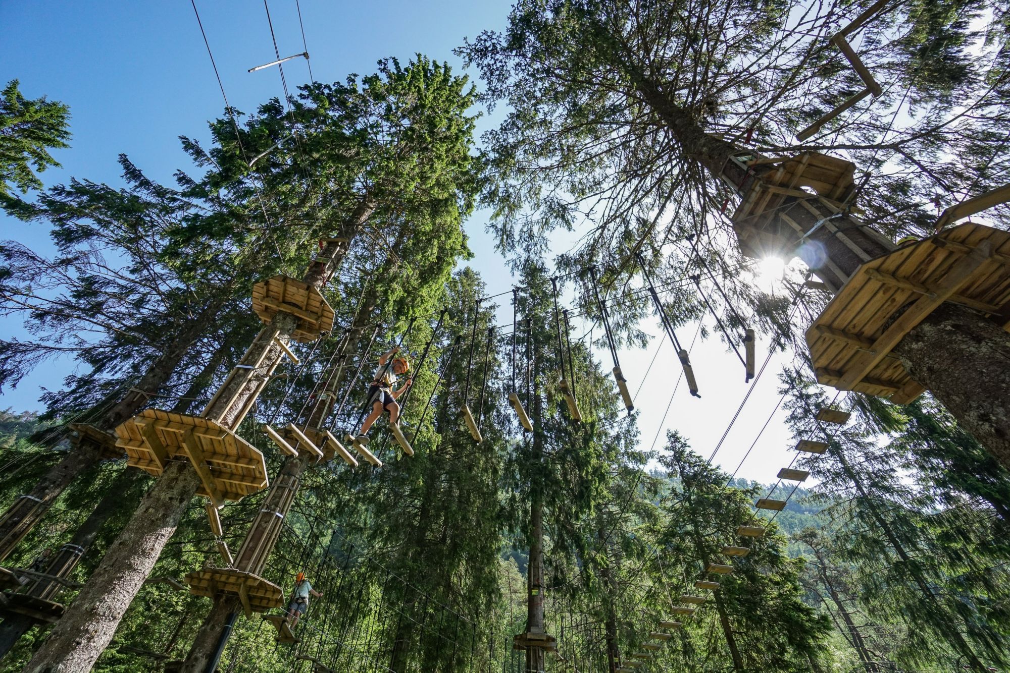 Natur Abenteuer und Adrenalin vereint