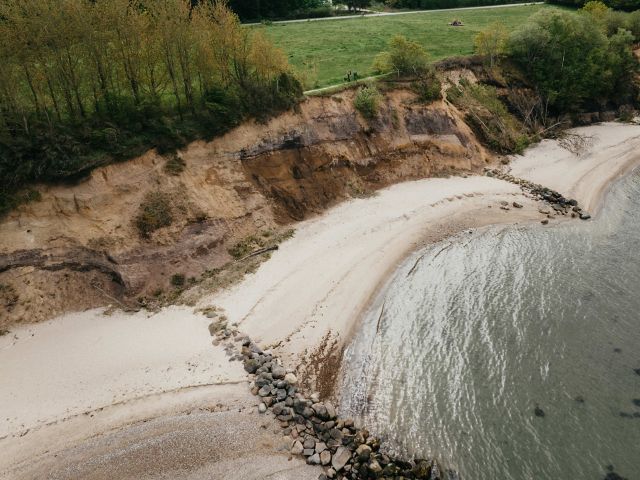 Naturwanderung durch Trelde Næs an Dänemarks Küste
