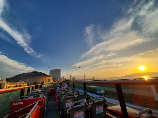 Panoramafahrt durch Fukuoka