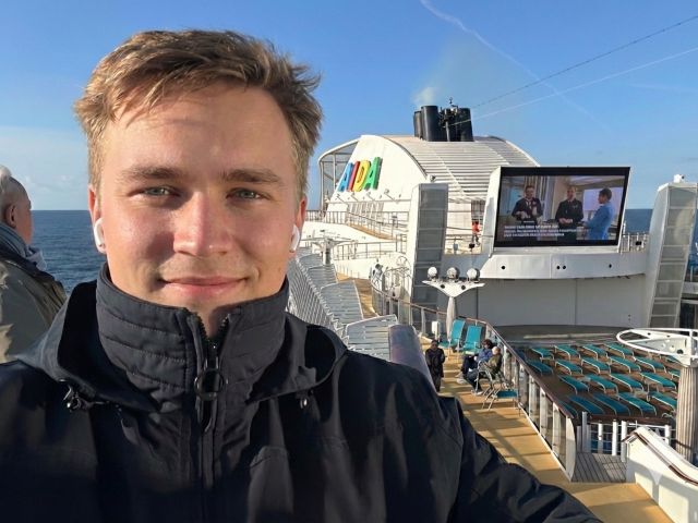 Felix Suhr Werkstudent bei AIDA Cruises