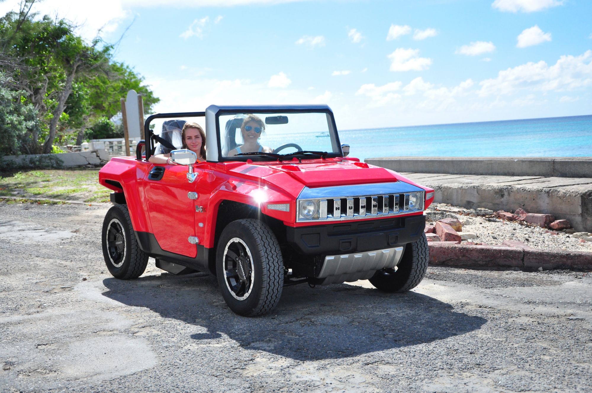 Grand Turk im offenen Elektro‑Geländewagen erleben