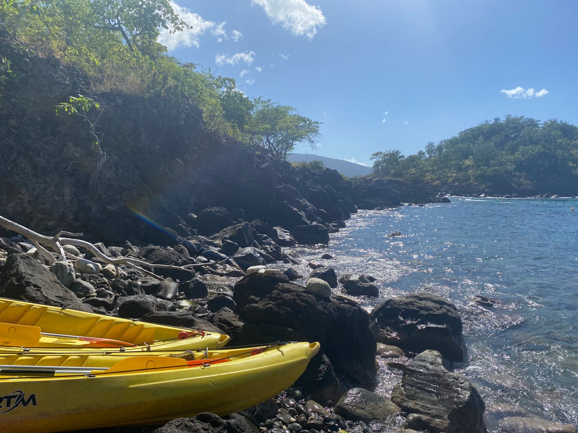 Mit dem Kajak durch das Jacques Cousteau Marine Reserve