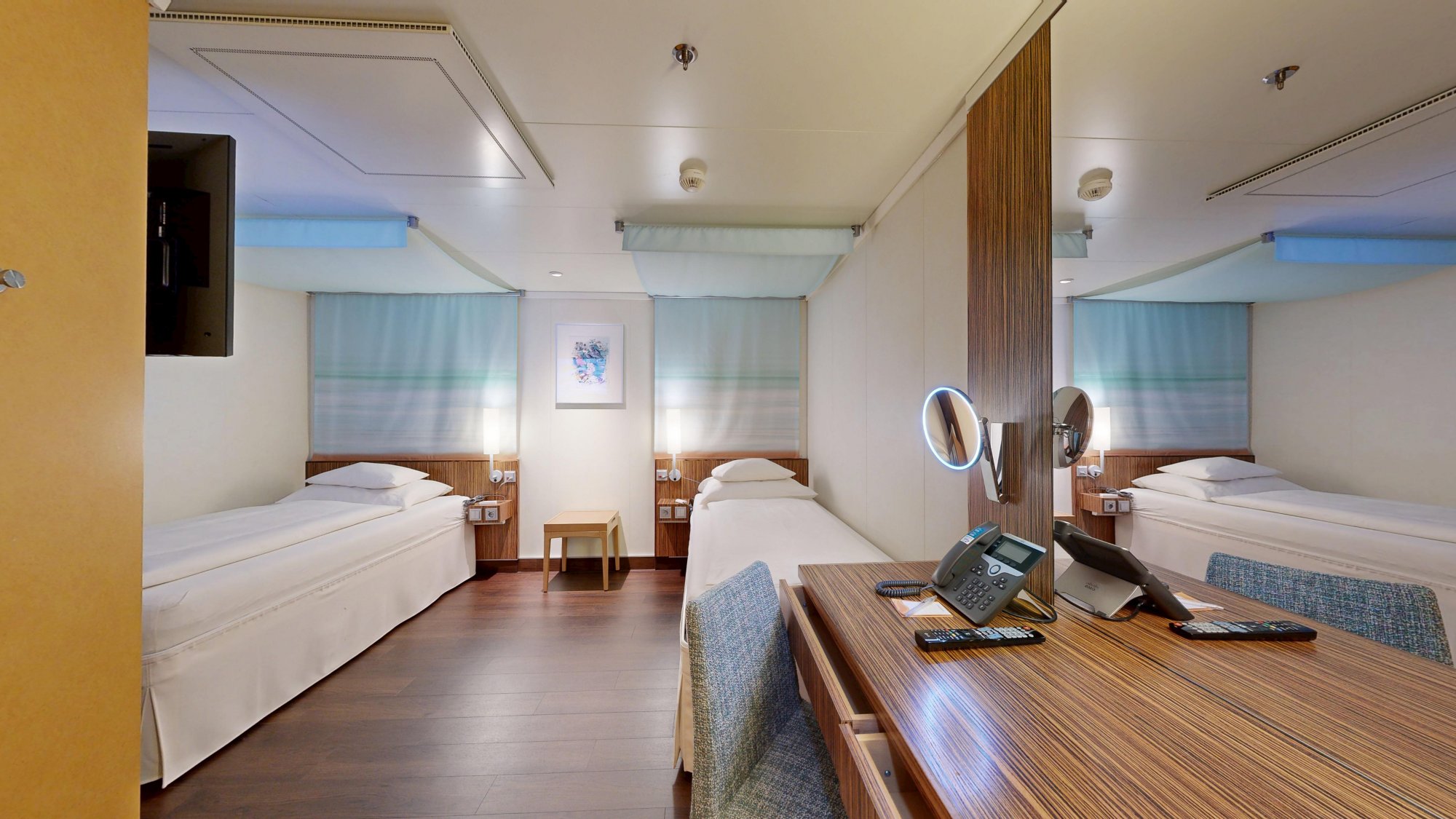 Barrierearme Innenkabine (IB 4361) barrierearm auf AIDAdiva