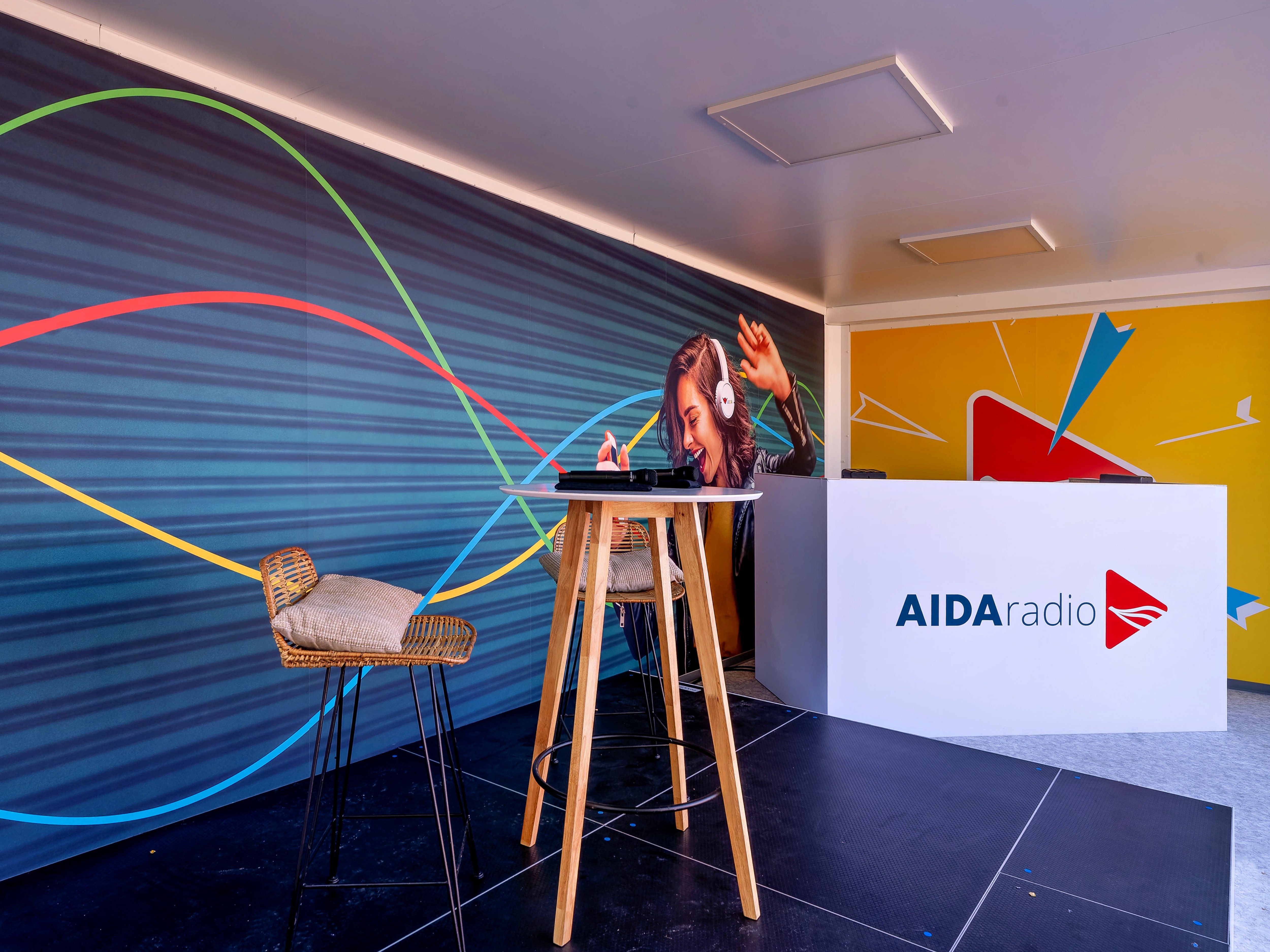 AIDAradio bei den Hamburg Cruise Days