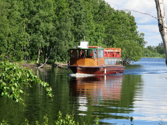 Bootsfahrt zur Insel Laitakari - Kemi's Ursprung