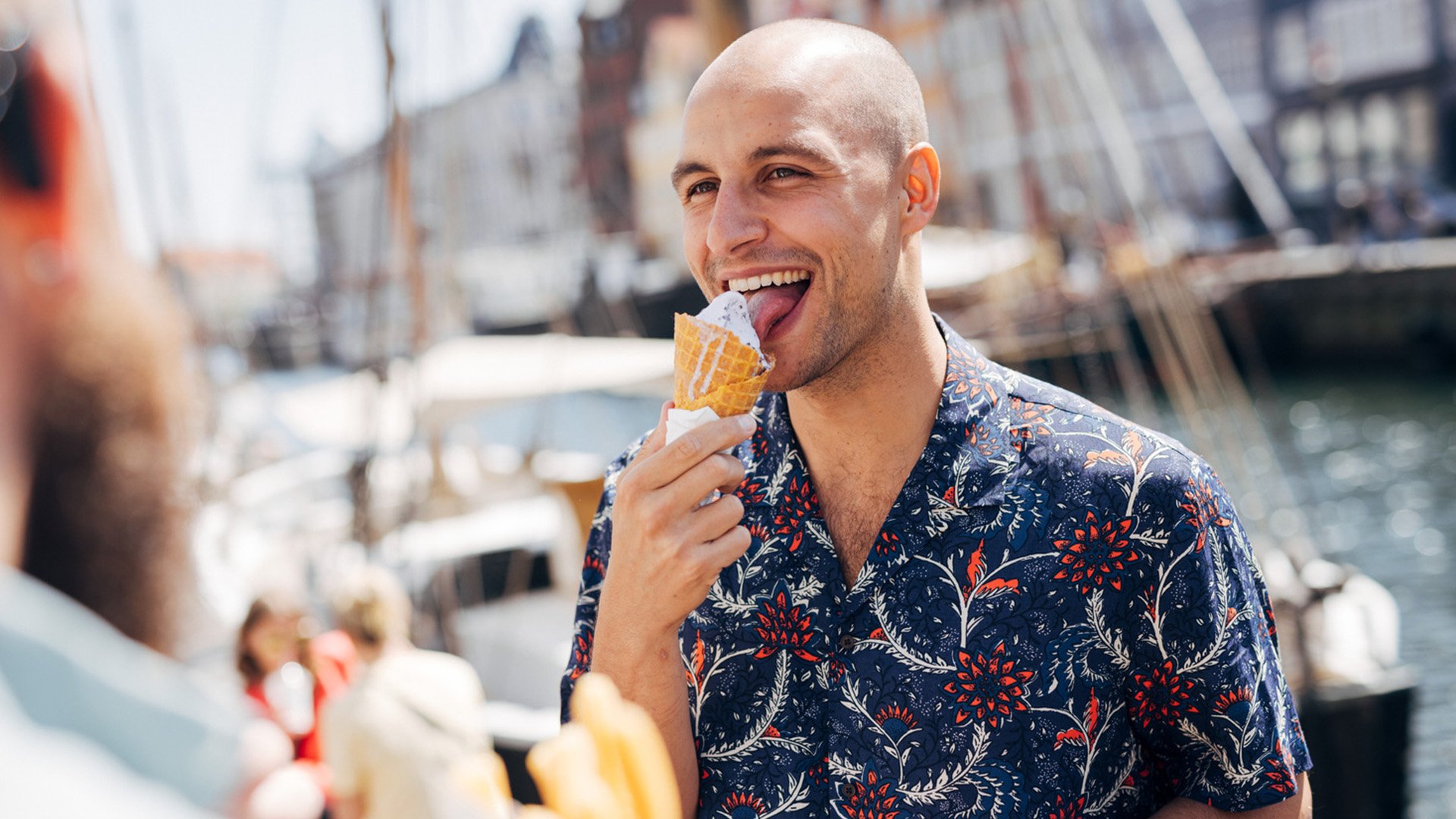 Eis essen in Kopenhagen