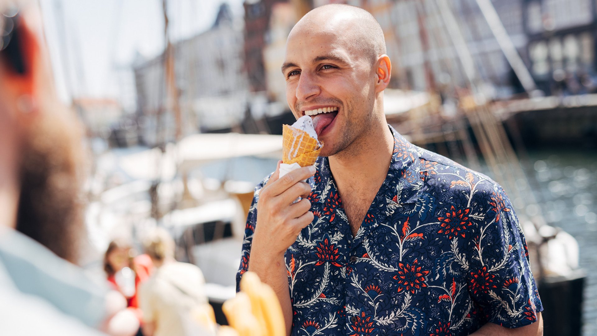 Eis essen in Kopenhagen