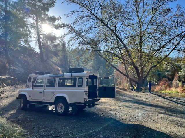 4x4 Abenteuer und Wanderung Diarizos-Fluss