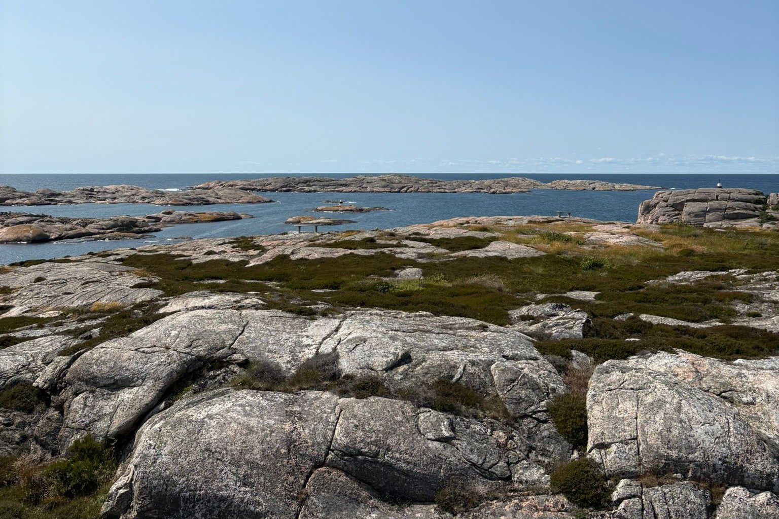 Granitküste im Naturreservat Stångehuvud