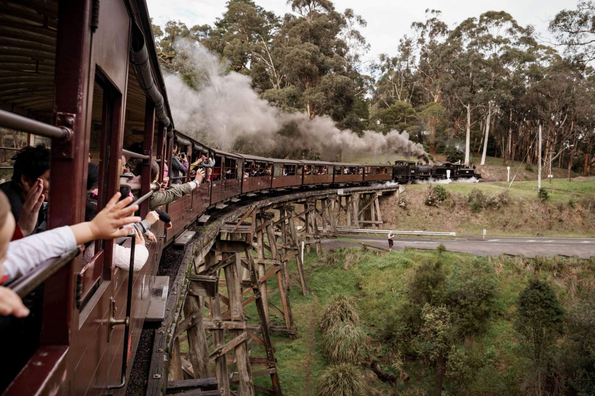 Mit Puffing Billy durch die Dandenong Ranges