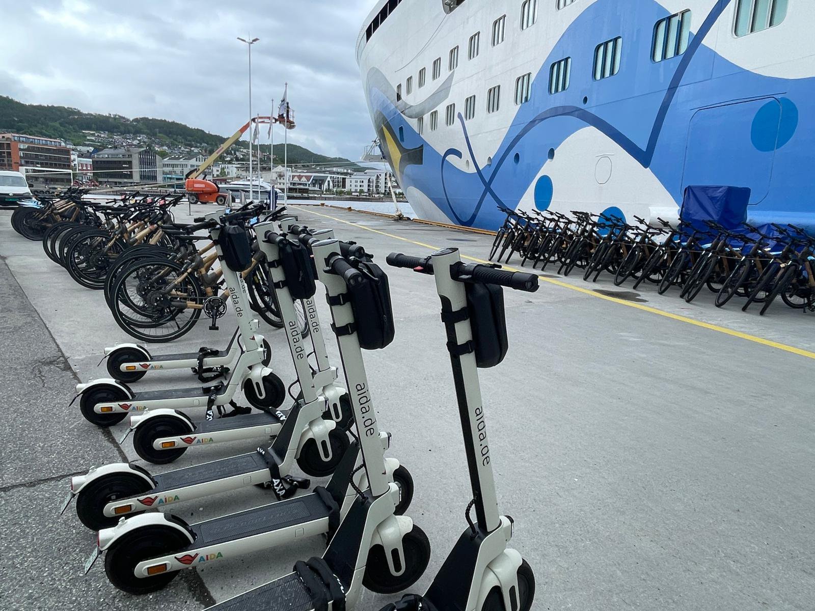 Moldes Panorama mit dem E-Scooter erleben