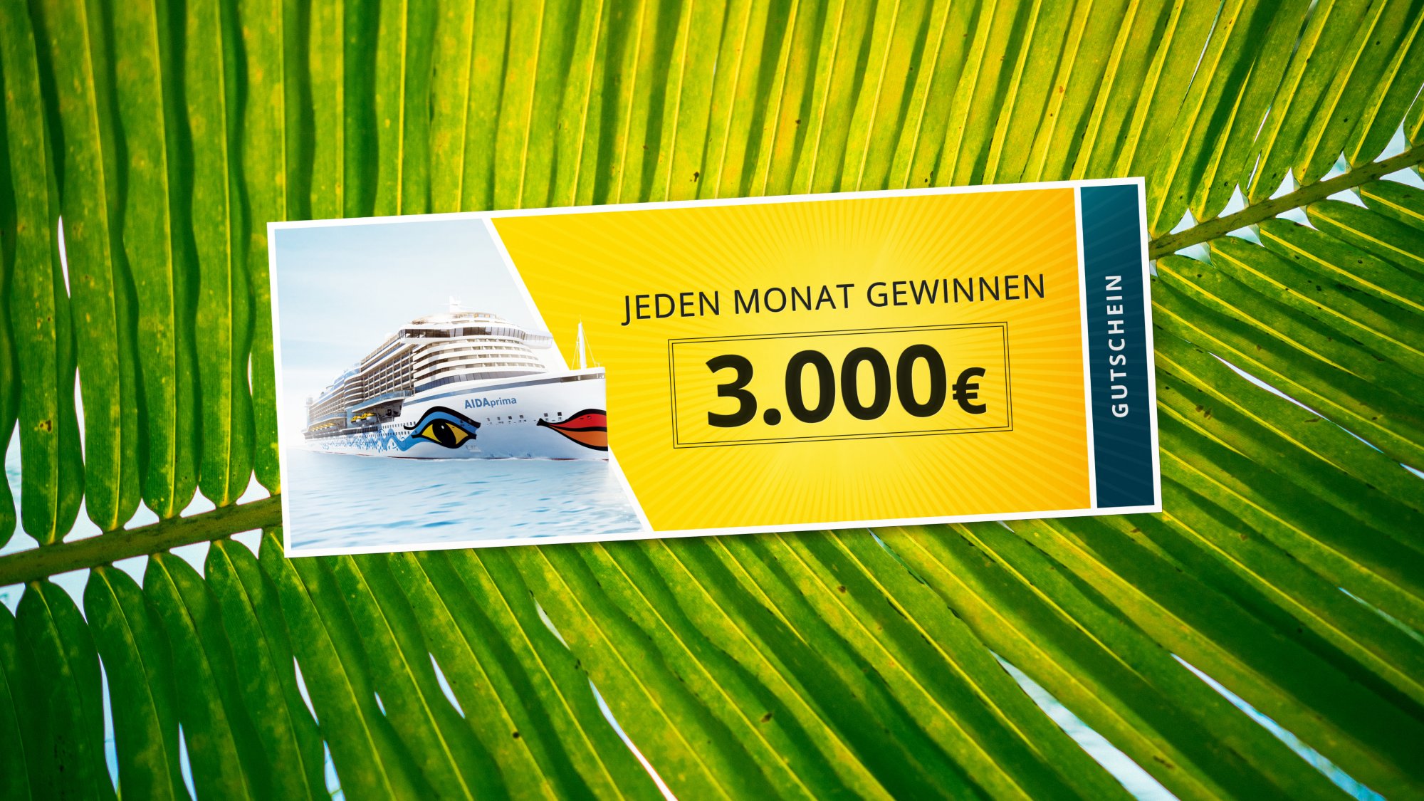 AIDA Gewinnspiel 3000 €