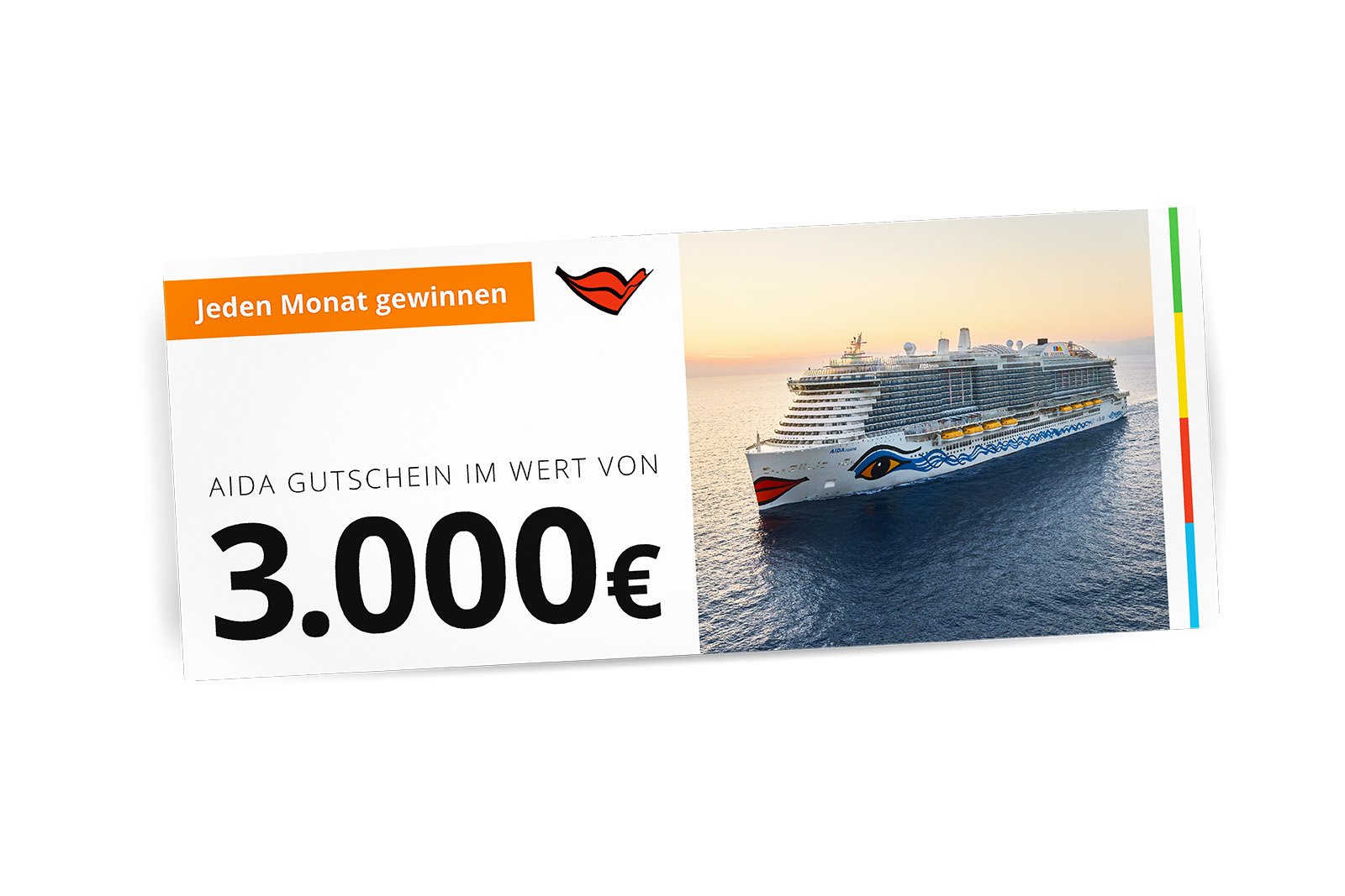 AIDA Gewinnspiel 3.000 €