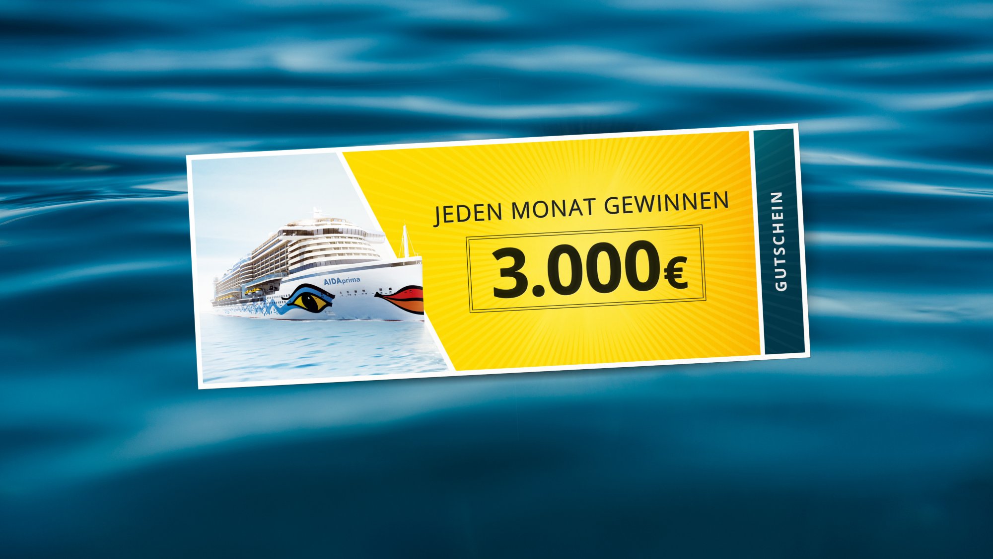 AIDA Gewinnspiel 3000 €