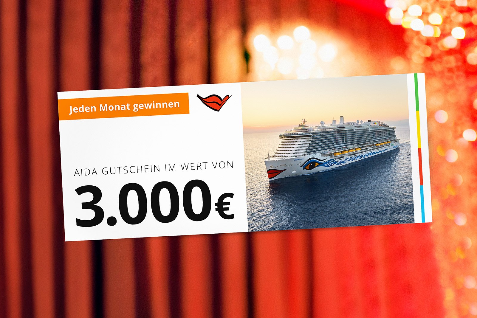 AIDA Gewinnspiel 3.000 €