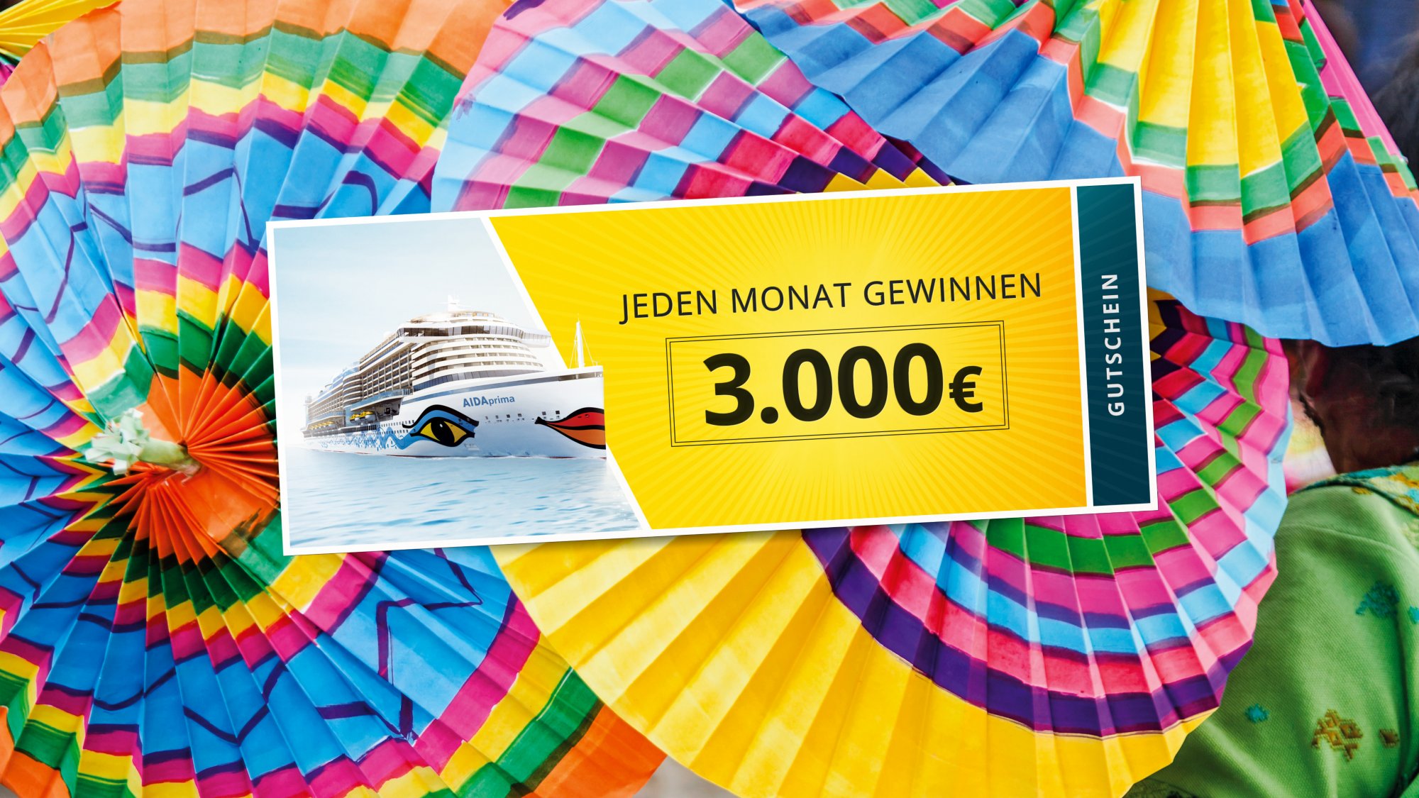 AIDA Gewinnspiel & Newsletter