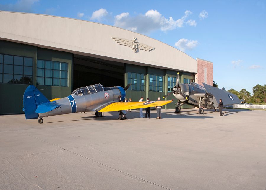 Military Aviation Museum - Wedding Reception  -  9/6/14