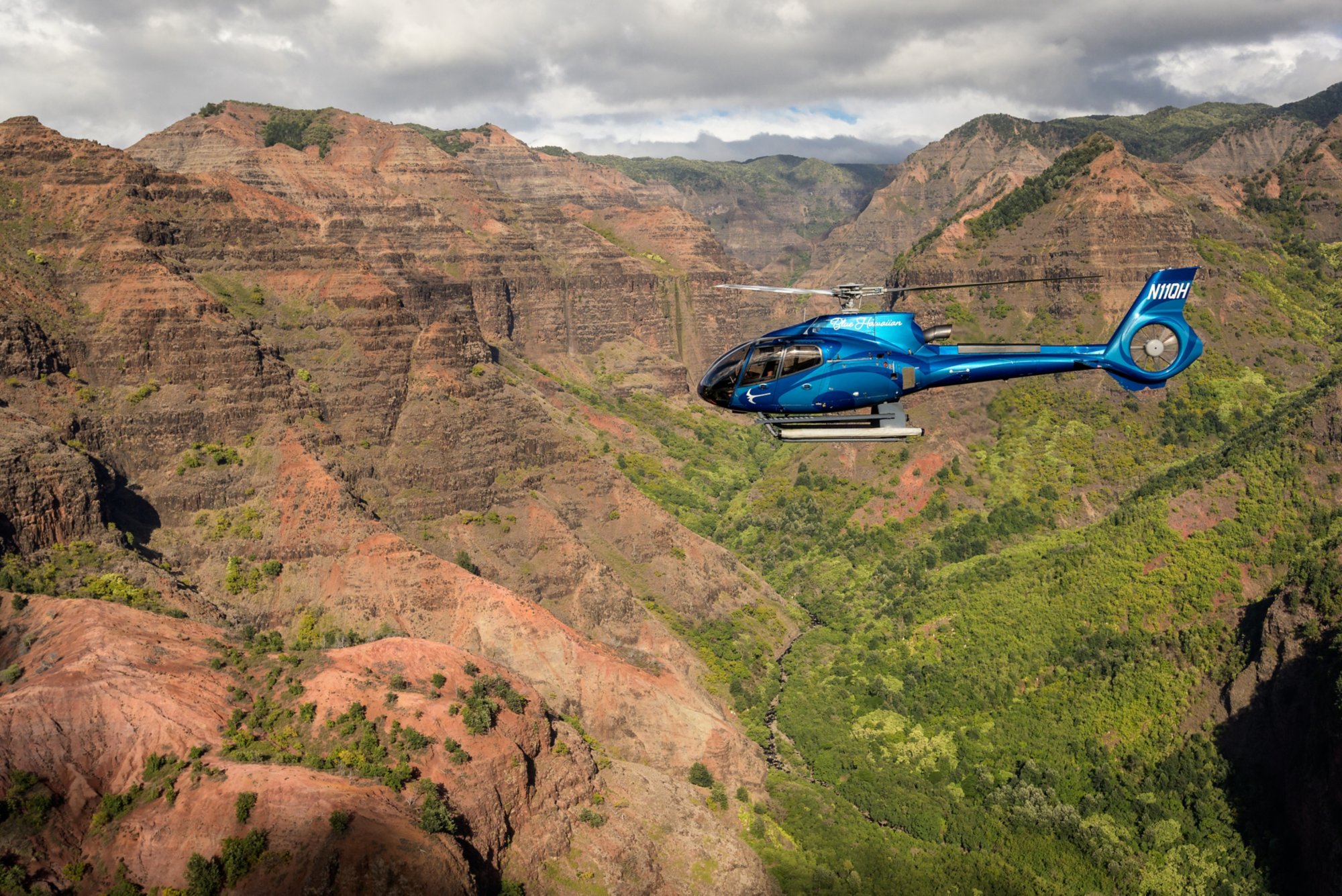 Helikopterflug über die Garteninsel Kauai