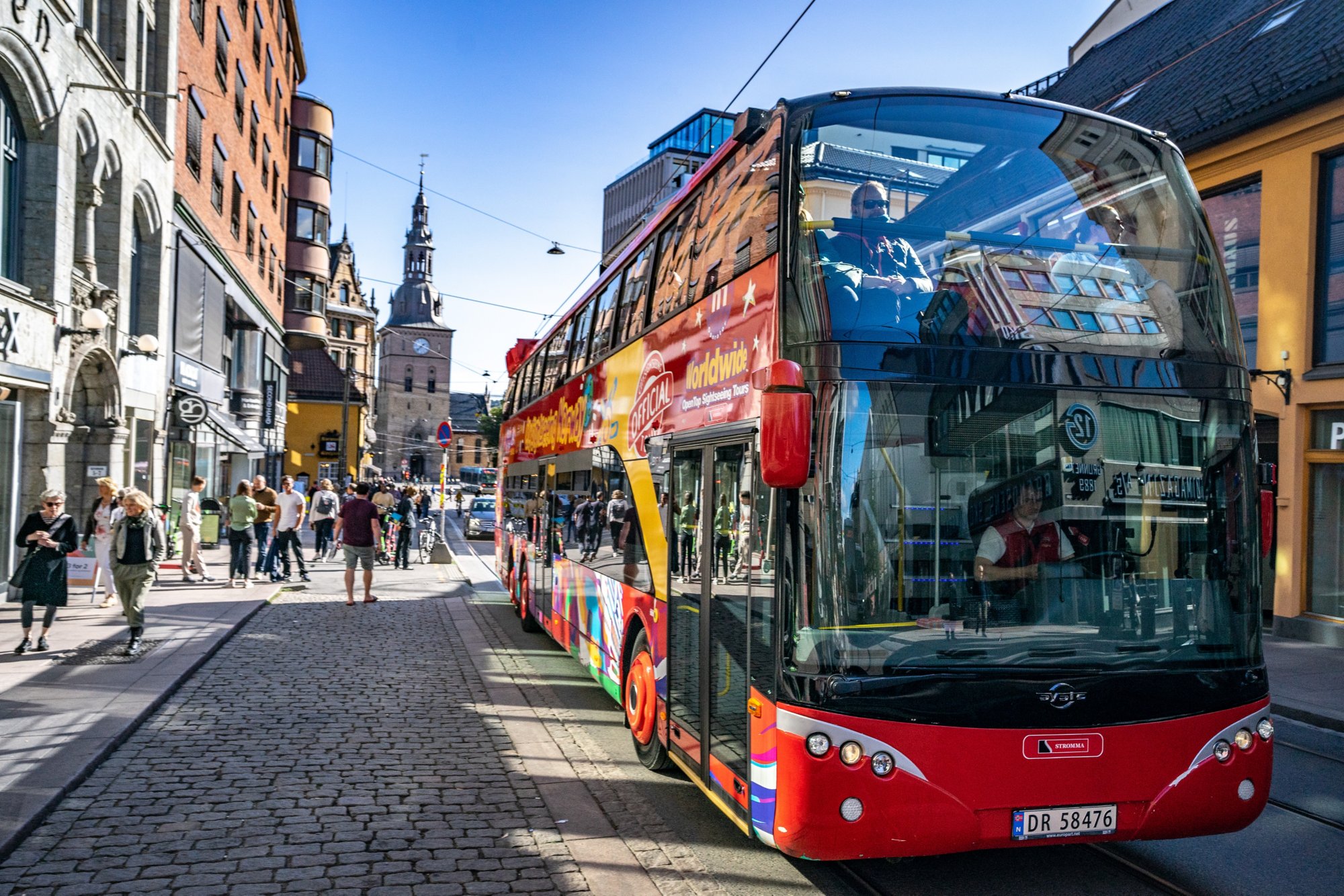 Hop-on-hop-off-Bus in Oslo - 24h Ticket
