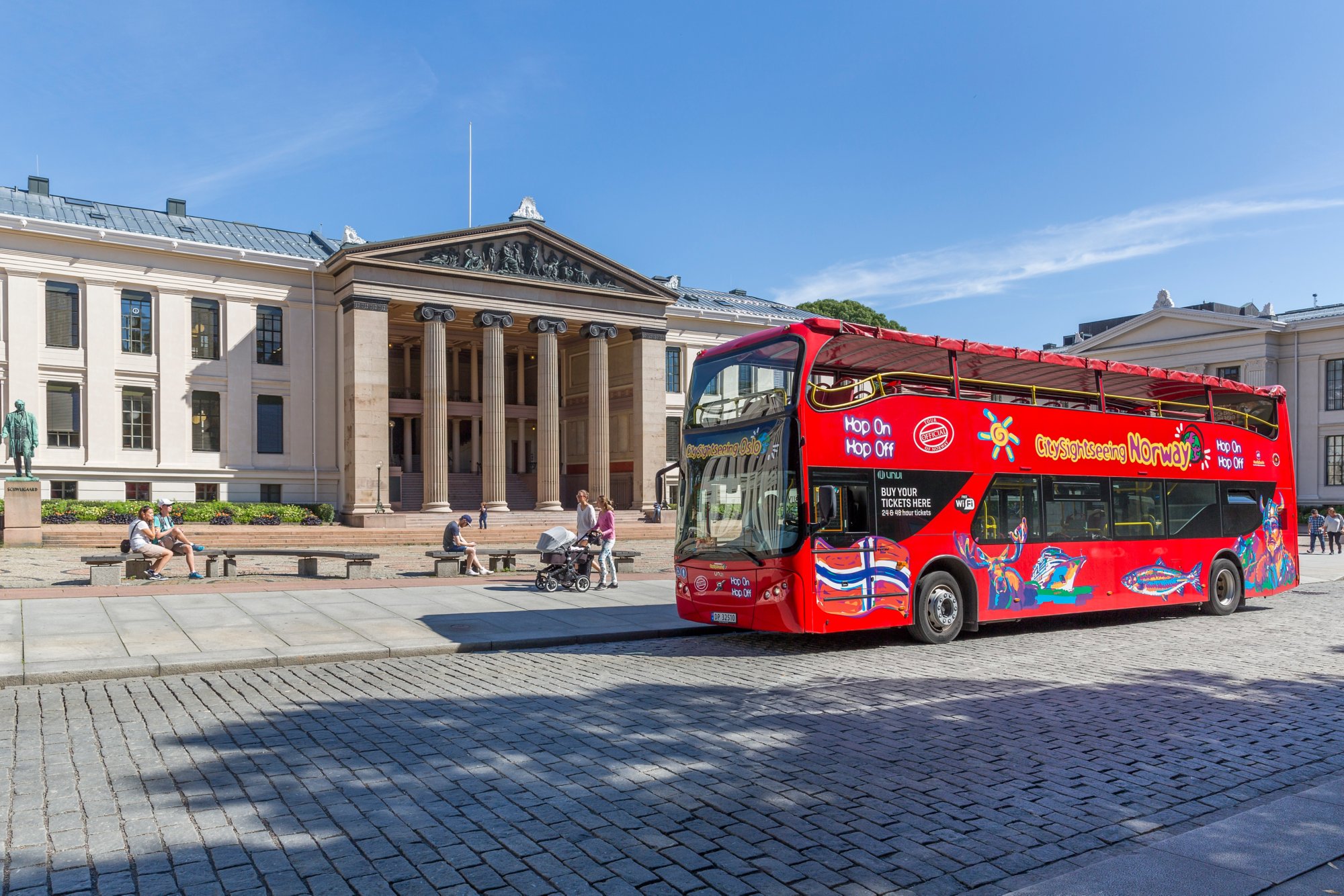 Hop-on-hop-off-Bus in Oslo - 48h Ticket