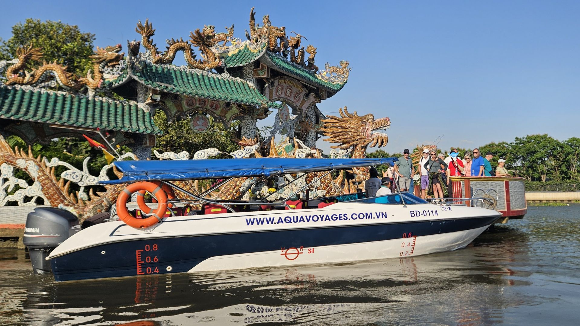 Ho-Chi-Minh-Stadt zu Wasser und zu Land