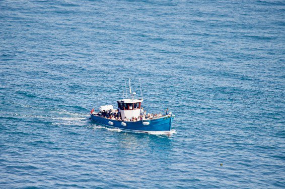 Küstenfahrt mit der Glad Tidings