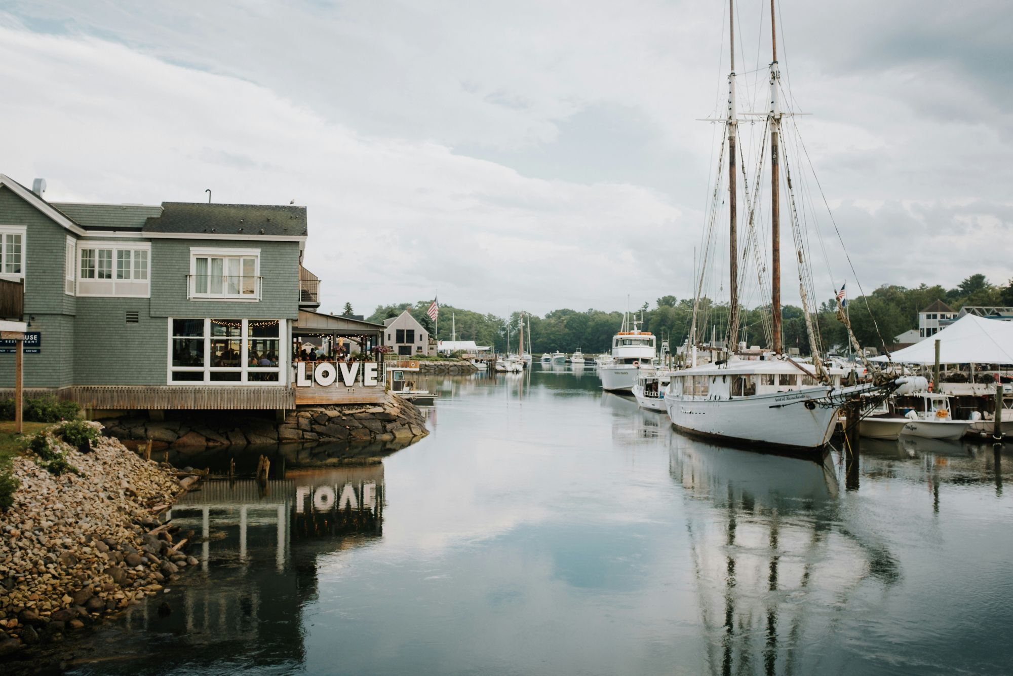 Kennebunkport im kleinen Kreis