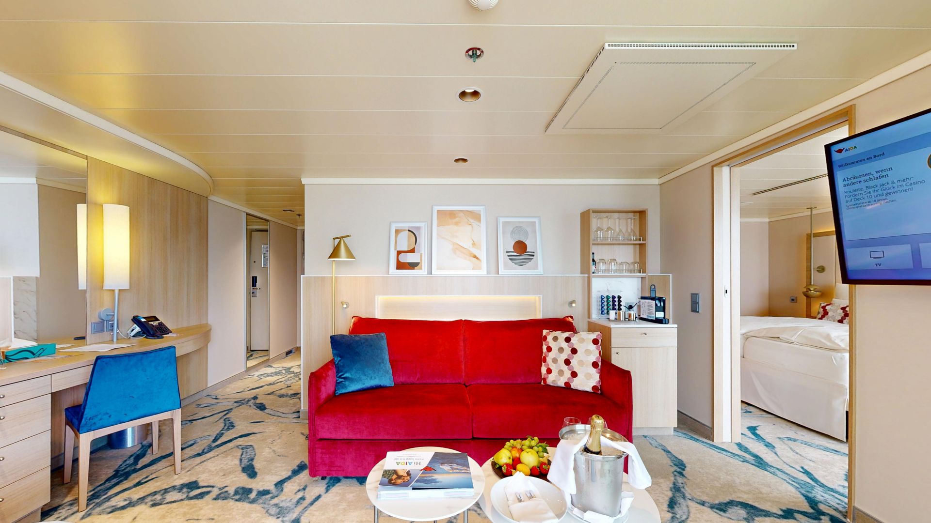 Premium-Suite (SB 7176) auf AIDAdiva